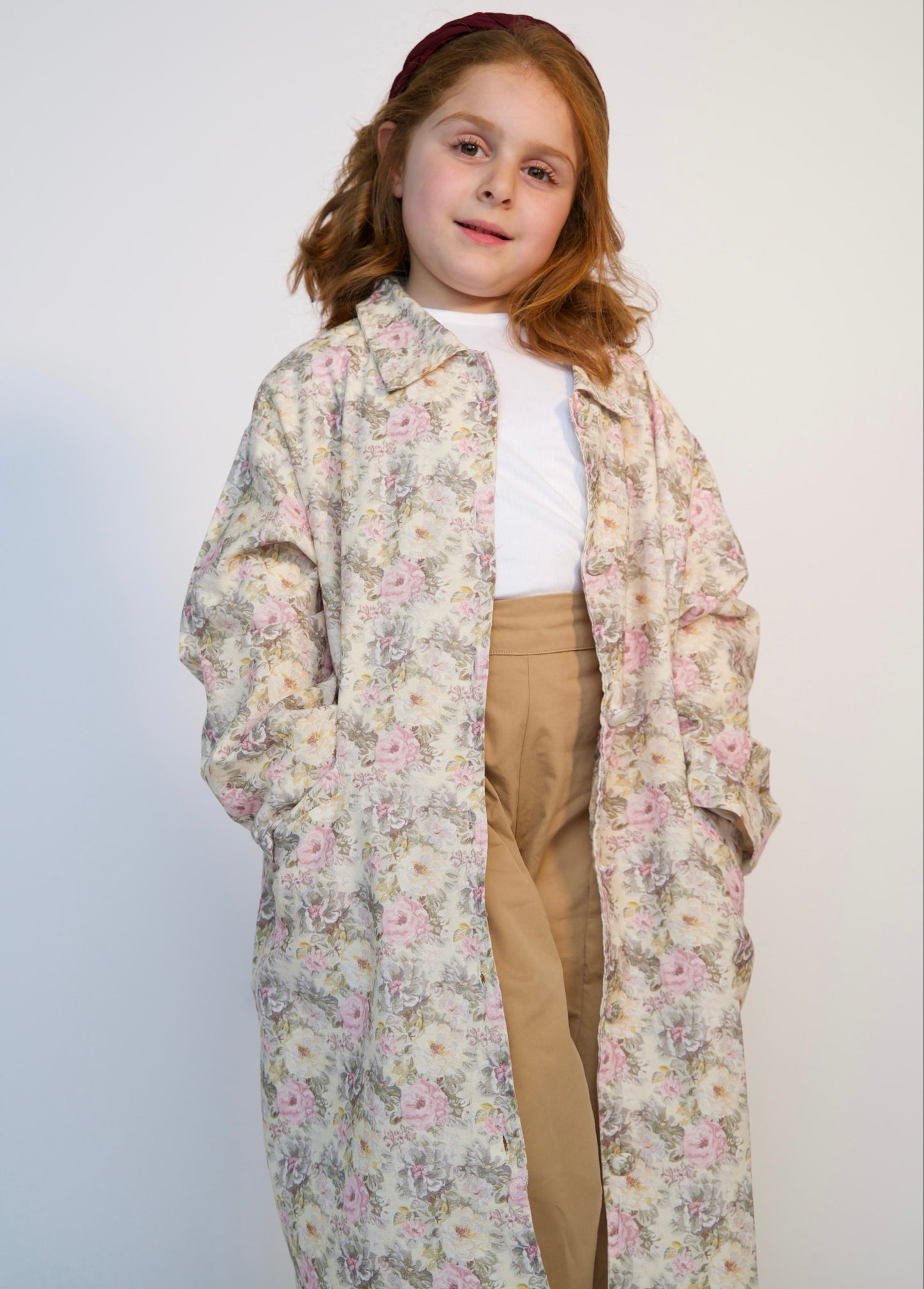 Fleur Longline Floral Jacket