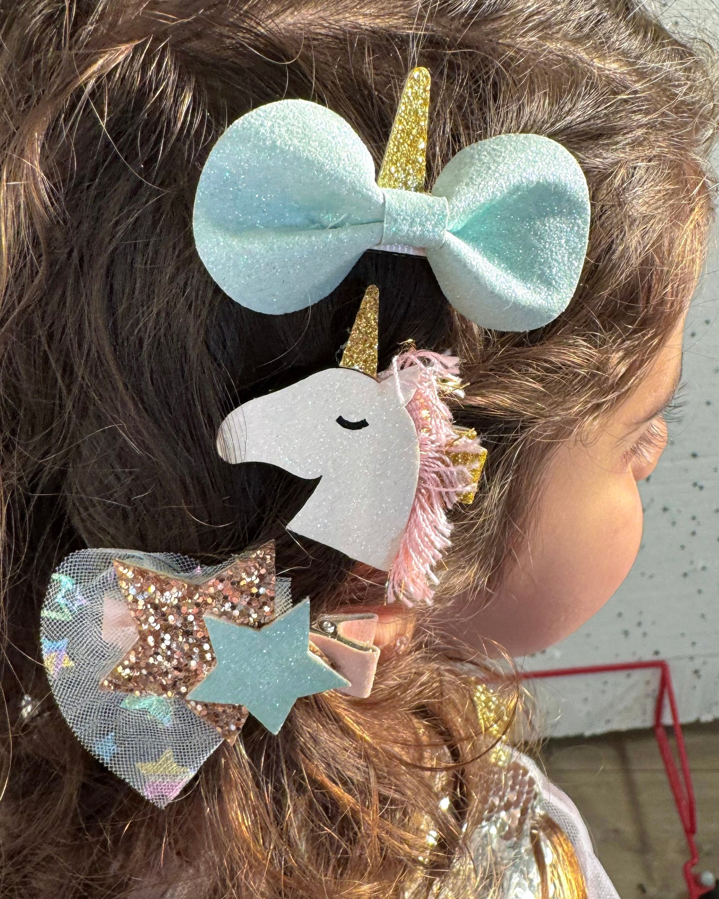 Glitter Magic Hair Pins