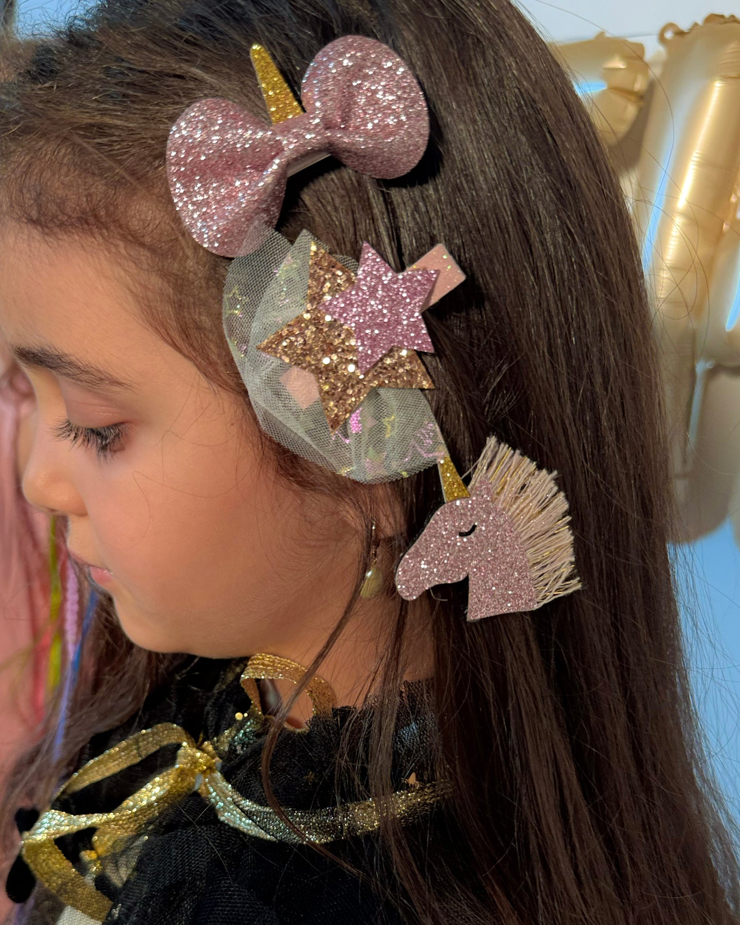 Glitter Magic Hair Pins