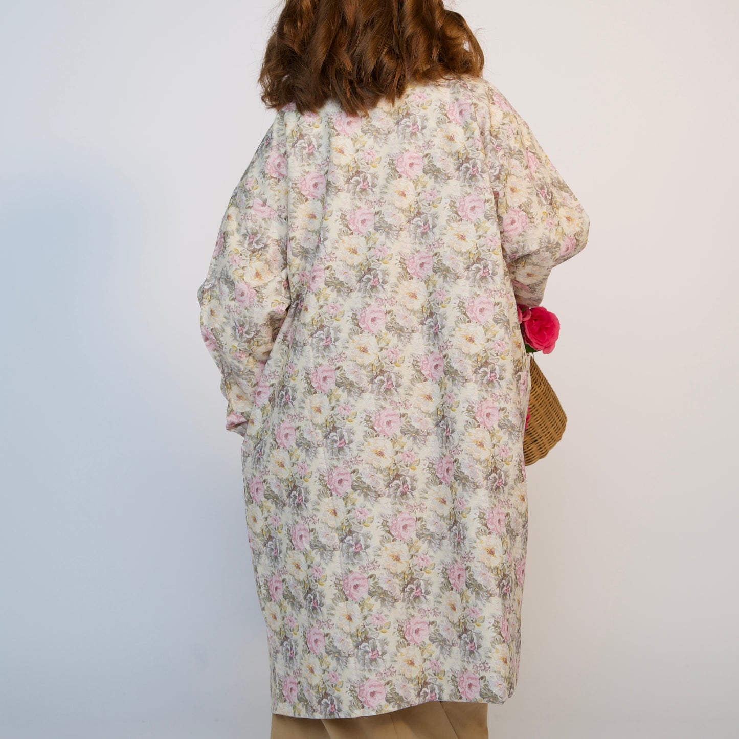 Fleur Longline Floral Jacket