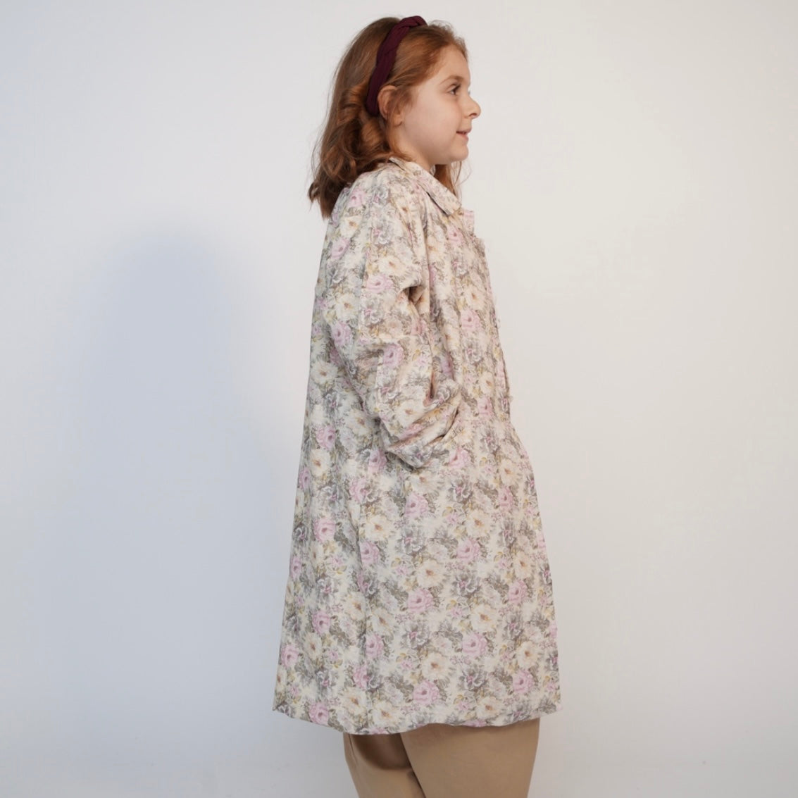 Fleur Longline Floral Jacket