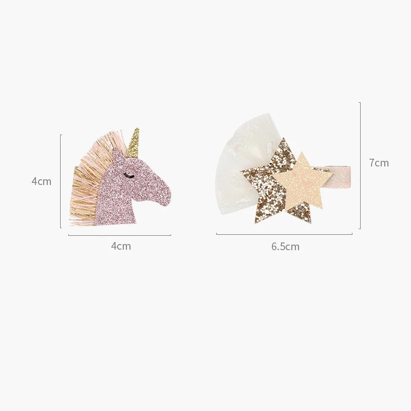 Glitter Magic Hair Pins
